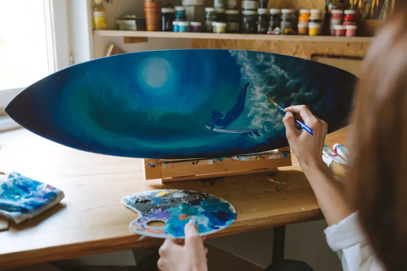 The Secret Behind Every Breakthrough: Why Painting Without Caring Unlocks Your Best Paradise Work