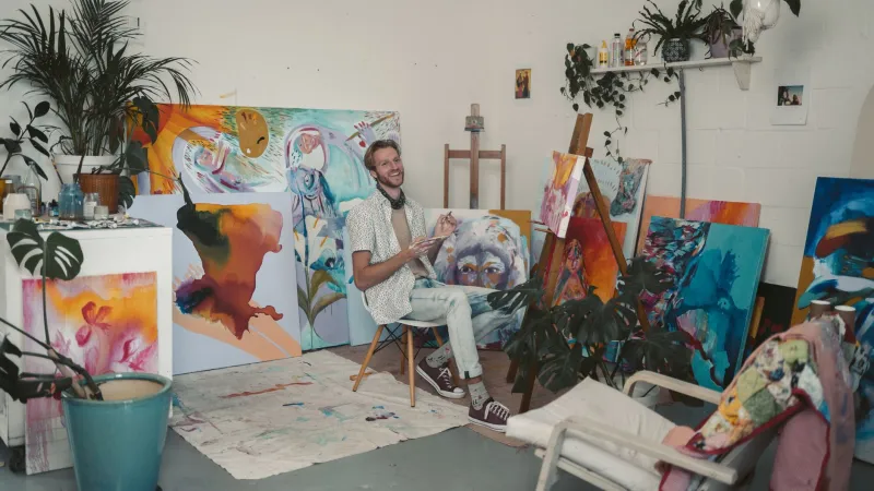 The Moment You Stop Painting for Money Is the Moment Your Best Work Shows Up